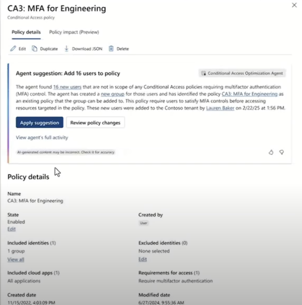 Zero Trust Policy Updates
